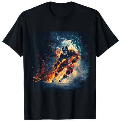 Eishockey Hockeyspieler Eishockeyspieler Hockey Geschenke T-Shirt