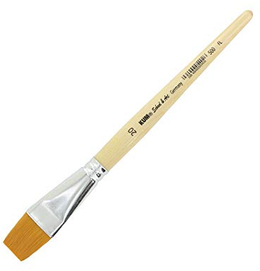 KUM 514.31.19 - Synthetik Pinsel flach, School & Art FL 20", 1 Stück
