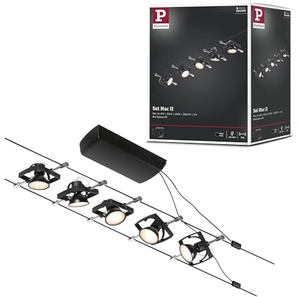 Paulmann Wire Set MacII max5x10W GU5,3 Schwarz ma