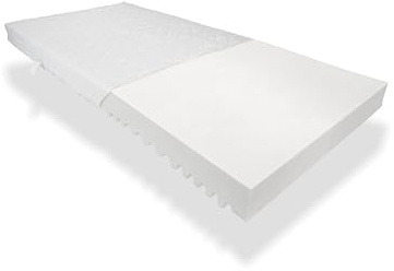 PARADIES Kindermatratze 90x200 cm Antonia - Wendematratze für Babys & Kleinkinder, abnehmbare & einzeln waschbare Bezugseiten, Schaumstoffmatratze Härtegrad H2