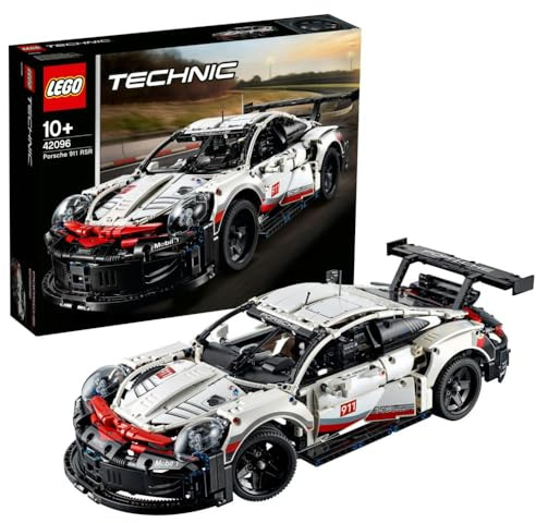 LEGO Technic Porsche 911 RSR, Rennauto Bausatz für Fortgeschrittene, Exklusives Sammlerstück 42096