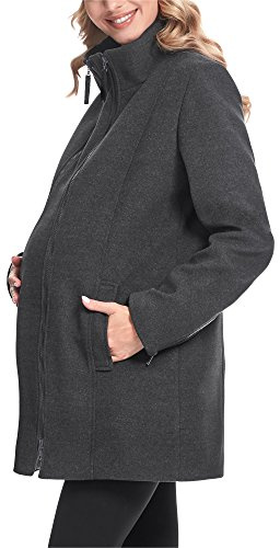 Be Mammy Damen Umstandsmantel Übergangsmantel BE20-174