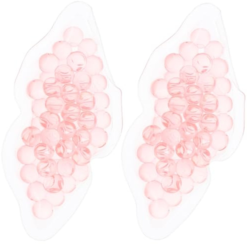 Angoily 2 Stück Gel Lippenkühlpads Tpu Wiederverwendbar Kühlende Kältekompresse für Trockene Lippen Leicht Atmungsaktiv Lippenentspannung Zuhause und Büro