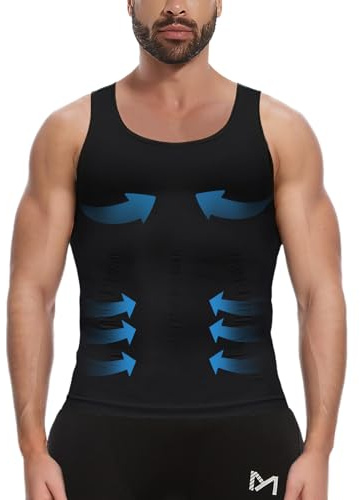 MEETWEE Tank Top Herren, Sportshirt Ärmellos Achselshirts Muskelshirt Unterhemd Funktionsshirt Tankshirt für Training Fitness Bodybuilding