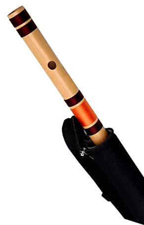 Foxit Musical Bambusflöte, C-Dur, für Rechtshänder, mittlere Größe (48 cm), Zedernholz, für fortgeschrittene und professionelle Spieler