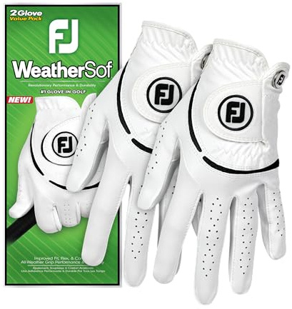Footjoy WeatherSof Damen-Golfhandschuhe, 2er-Pack