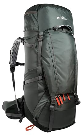 Tatonka Yukon 60+10 - Trekkingrucksack mit Frontzugriff, verstellbarem Rückensystem, extra Bodenfach, Regenhülle und 70 Liter Volumen