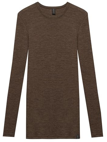 Dilling Merino Langarmshirt Damen – Merinowolle Longsleeve Langarm Shirt | 100% Bio-Merinowolle, temperaturregulierend & atmungsaktiv – Langarm-Unterhemd für Damen, Outdoor und Alltag