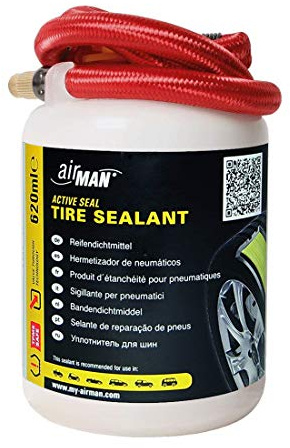 AirMan 64-010-013 Valve Through Sealant Reifendichtmittel, 620 ml