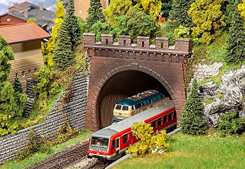 2 Tunnelportale, 2-gleisig