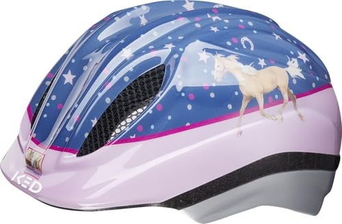 KED Kinder Meggy Originals Fahrradhelm, Horse Friends, S (46-51cm)