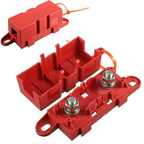 HUAREW MEGA Kfz-Sicherungshalter für ANM Bolt-On-Sicherung (Packung mit 2 Stück)