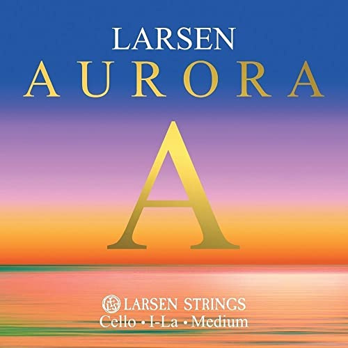 LARSEN STRINGS Aurora Cello 4/4 A-Saite, Einzelsaite Medium | Spannung 17,4kg/ 38.4lbs