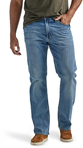 Wrangler Authentics Herren Relaxed Fit Boot Cut De Corte/Holgadon Jeans