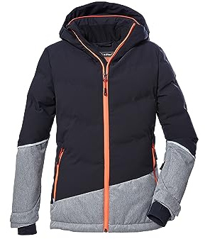 Killtec Mädchen Ksw 178 Grls Ski Qltd Jckt Skijacke/Steppjacke mit Kapuze und Schneefang