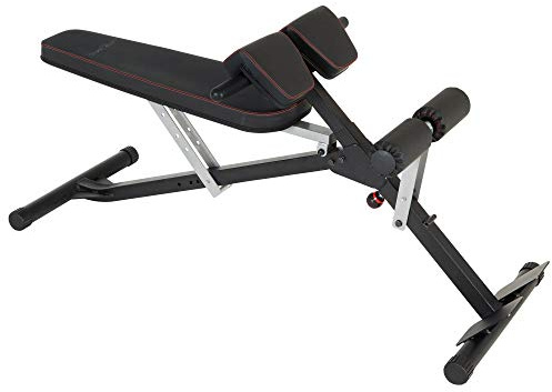 FITNESS REALITY X-Class Light Commercial Multi-Workout Hyperextension Bauch- und Rückentrainer, Schwarz