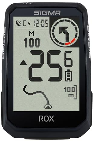 SIGMA ROX 4.0 Endurance Black | 41h Akkulaufzeit | 30 Funktionen wie Re-Routing & Höhenmessung | E-Bike Kompatibilität | ANT+&BLE |Werkzeuglose Montage&USB-C| kabelloser Fahrradcomputer