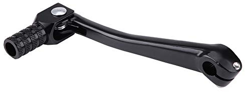 CNC Aluminium Falt-Schalthebel 155mm 10mm Gewinde | Klappbarer Fußhebel, Gefrästes Leichtmetall, Eloxiert 107g, Für Moped Pitbike ATV, Motorrad-Zubehör Ersatzteil