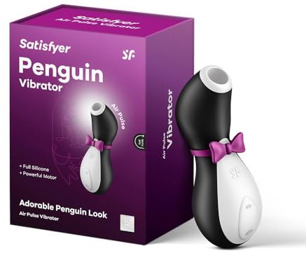 Satisfyer Pro Penguin Next Generation Druckwellen-Vibrator | Klitoris-Sauger mit 11 Vibrationsmodi | Auflege-Vibrator mit Akku-Technik | Erotisches Sex-Spielzeug für Frauen | Wasserdicht (IPX7)