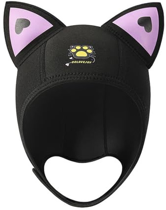 HPLSZCN Diving Hood 3mm Neopren Tauchhaube, Surfing Thermal Haube | Langlebig, Dehnbar, Schnorcheln, Kajakfahren, Segeln, Kanufahren