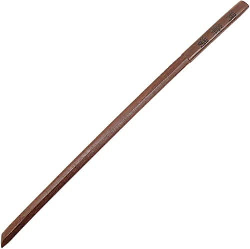 PSKSER Holz Bokken Katana Trainingsschwert Holzschwert Übungsschwert Samuraischwert Japanisches Anime Cosplay Kendo Aikido Budo Jiu Jitsu Ninjutsu, Heimdisplay, Nicht leicht zu brechen-100 cm