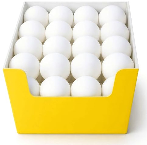 vabiono® Tischtennis Bälle Tischtennisbälle 21 Stück Trainings-Ball PingPong weiß Ø 40+ mm 3***