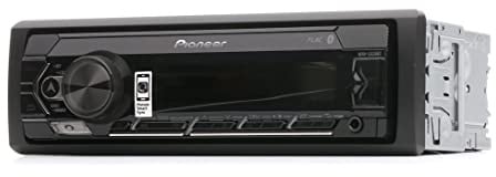 Pioneer MVH-S320BT, 1DIN Autoradio mit RDS, halbe Einbautiefe, deutsche Menüführung, Bluetooth, USB, AUX-Eingang, Freisprecheinrichtung, Smart Sync
