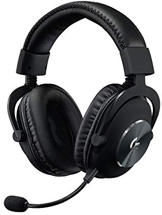Logitech G Gaming Kopfhörer, Schwarz, Gaming-Headset für PC, Headset | Kabelloses Headset mit Mikrofon, Blue VO!CE Mikrofon-Technologie, DTS Headphone:X 2.0 7.1, PRO-G 50 mm Lautsprecher, E-Sports