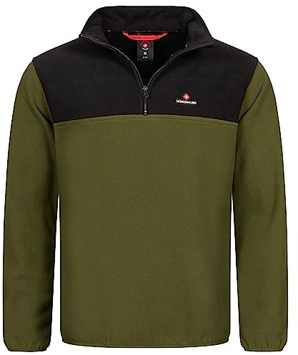 Höhenhorn Skyja Herren Fleece Pullover Sweatshirt Half Zip Fleecepullover