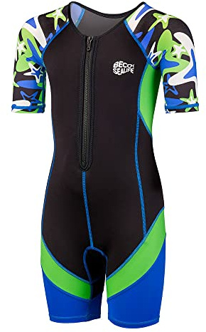 Beco Jungen Badeanzug-5806 Badeanzug, Blau, 116 EU