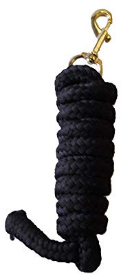 Rhinegold Führstrick Luxe, Schwarz
