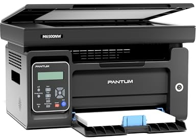PANTUM M6500NW Laserdrucker Multifunktionsgerät mit Scanner und Kopierer,Drucker WLAN, Schwarz Weiss, Airprint, A4,22ppm