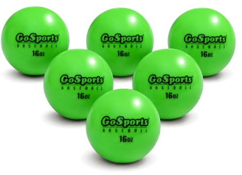 cotton yangda Unisex-Adult Basb-balls-16oz-6 Baseballs, Grün, Einheitsgröße