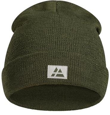 DANISH ENDURANCE Beanie Wintermütze aus recyceltem Material | Beanie Wintermütze, Weich & Warm aus recyceltem Material für Herbst, Winter & Outdoor-Aktivitäten, Unisex