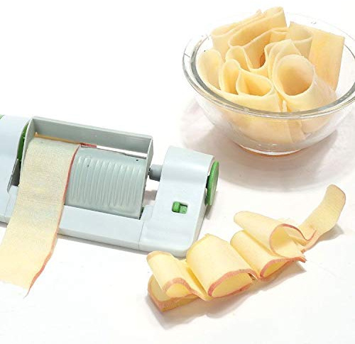 Quality Home Apfelschäler mit Kurbel, Obst- und Gemüseschäler, Kartoffelschäler, Birnenschäler, Küchenschäler, Schälmaschine