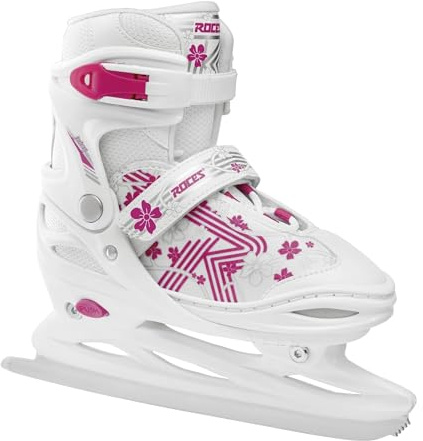 Roces Mädchen Jokey Ice 3.0 Girl Schlittschuh, white-pink, 30-33 EU