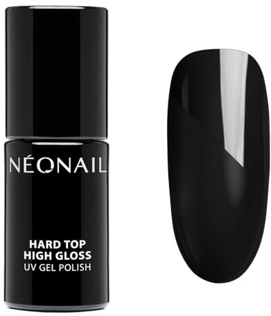 NÉONAIL UV Nagellack - Top Coat Gel UV - Transparent - Hard Top High Gloss 7,2 ml - NÉONAIL Überlack Für Nägel - Lack - Gel Nägel - Nageldesign