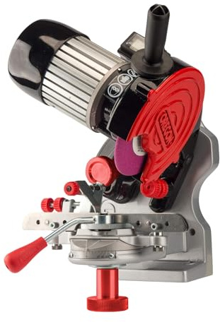 Oregon Professionelle 230V Tisch-/Wand Sägeketten Schleifmaschine | für alle Sägeketten von Oregon, Stihl, Husqvarna und mehr, Kettensäge Schärfen (410-230)
