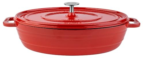 Sallys Gusseisenbräter Alime (Lava Red)