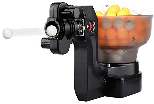 YUEWO Tischtennisroboter Tischtennis Ballmaschine 36 Spins Automatische Ping-Pong-Ball-Maschine für das Training von 100 Bällen