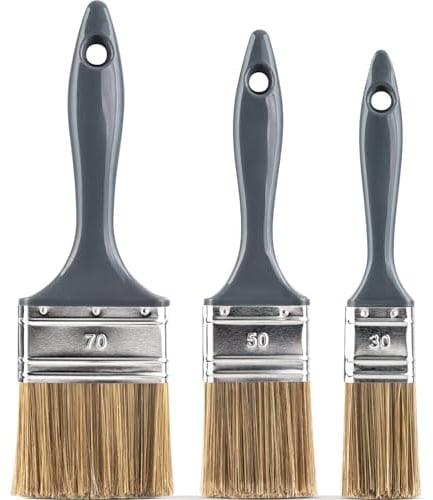 Color Expert 82650315, Lasurpinselset 30/50/70 mm Grau