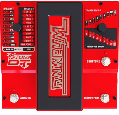 DigiTech Whammy DT Harmonizer/Detuner - Modulations Effektgerät für Gitarren