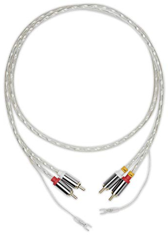 Pro-Ject Connect It Phono RCA-E 1,23m Transparent Plattenspieler-Anschlusskabel