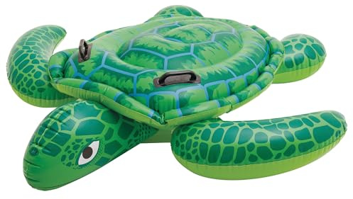Intex Lil' Sea Turtle Ride-On - Aufblasbarer Reittier 58001 Blau 335 x 335 cm