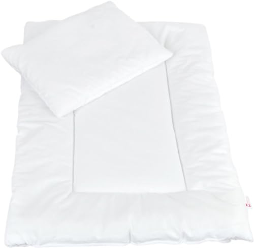 Babylux 2 TLG. Bettdecke und Kissn Kinderbettdecke für Kinderbettwäsche FÜLLUNG 100 x 135 cm Bettwäsche