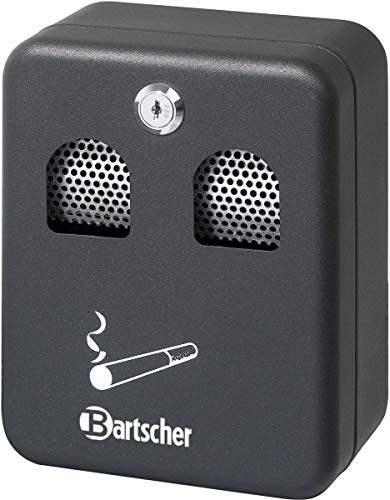Bartscher Wandascher Aschenbecher schwarz - 860000