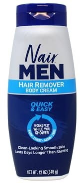 Nair For Men Haarentferner, Körpercreme, 370 ml