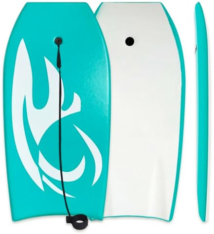 Bo-Toys Bodyboard, leicht, mit EPS-Kern, Türkis, 104,4 cm