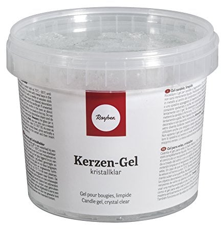 Rayher 3130200 Kerzen-Gel, Becher á 750 g = ca. 850 ml