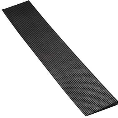 FTsolid Türschwellenrampe 2,0cm – Gummirampe & Auffahrrampe | Rollstuhlrampe – Schwellenrampe – Bordsteinrampe für Rollstuhl, Kinderwagen, Rollator oder e-Scooter
